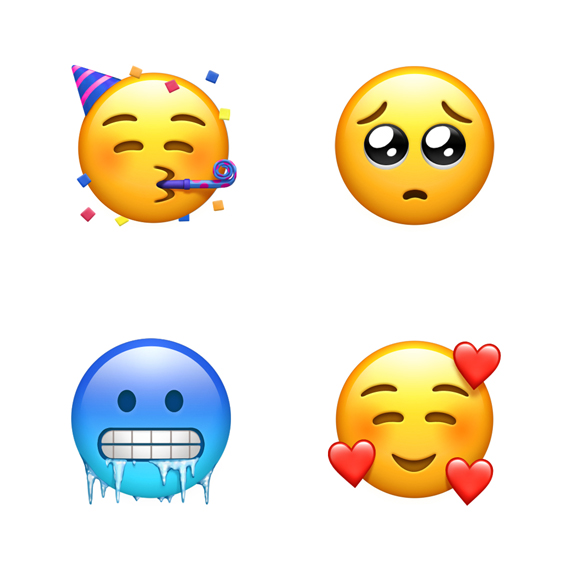 Smiley emojis 